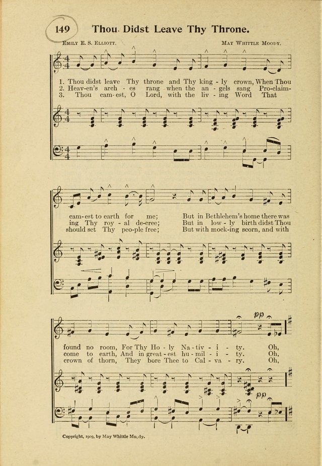 Northfield Hymnal No. 2 page 109