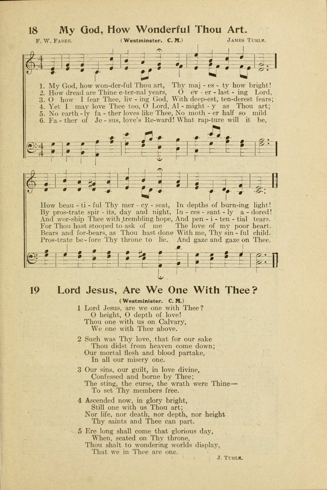 Northfield Hymnal No. 2 page 14