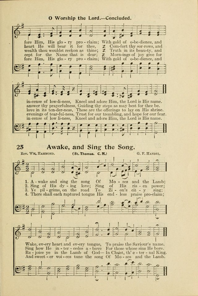 Northfield Hymnal No. 2 page 18