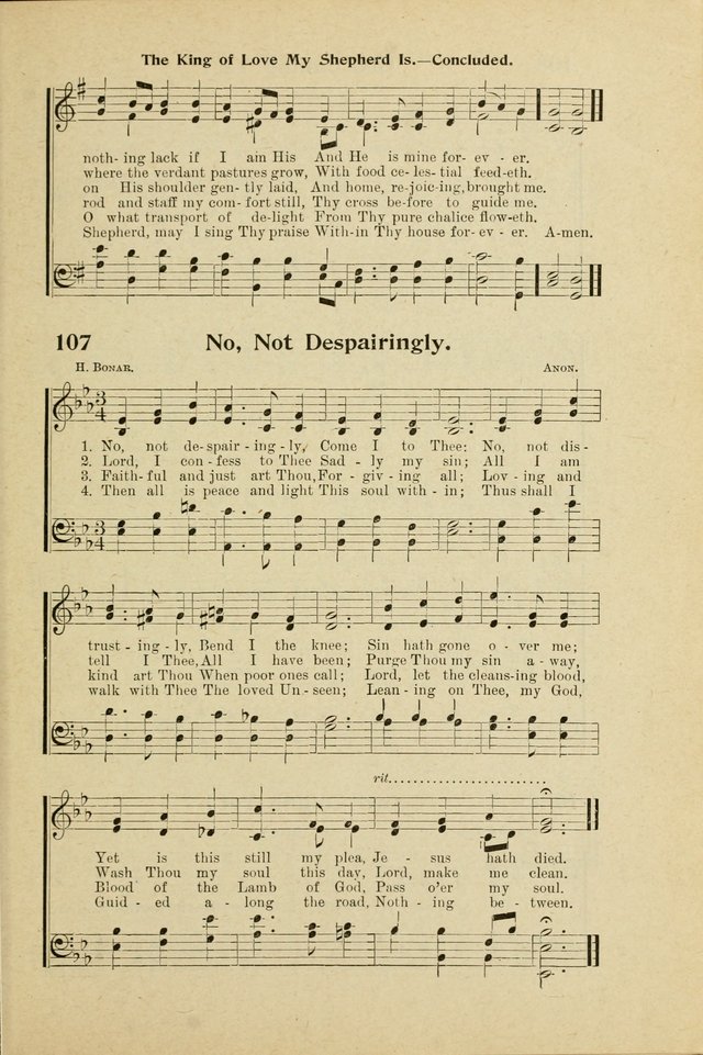 Northfield Hymnal No. 2 page 78