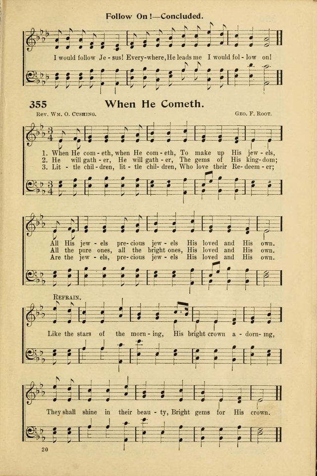Northfield Hymnal No. 3 page 304