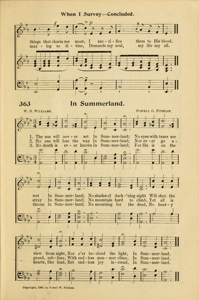 Northfield Hymnal No. 3 page 312