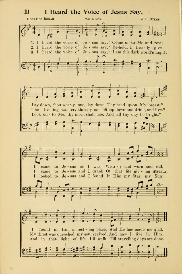 Northfield Hymnal No. 3 page 91