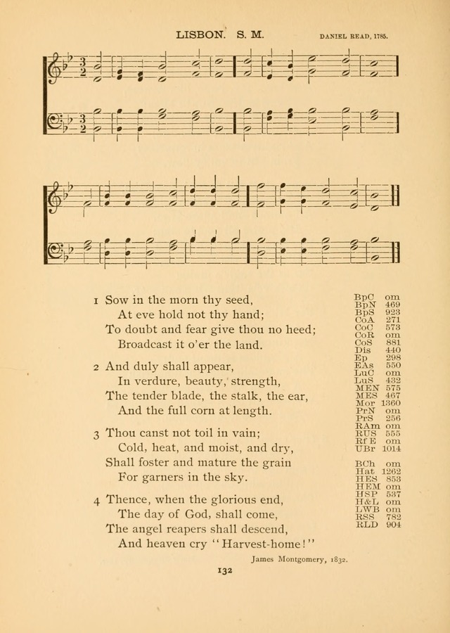 The National Hymn Book of the American Churches: comprising the hymns which are common to the hymnaries of the Baptists, Congregationalists, Episcopalians, Lutherans, Methodists, Presbyterians... page 132