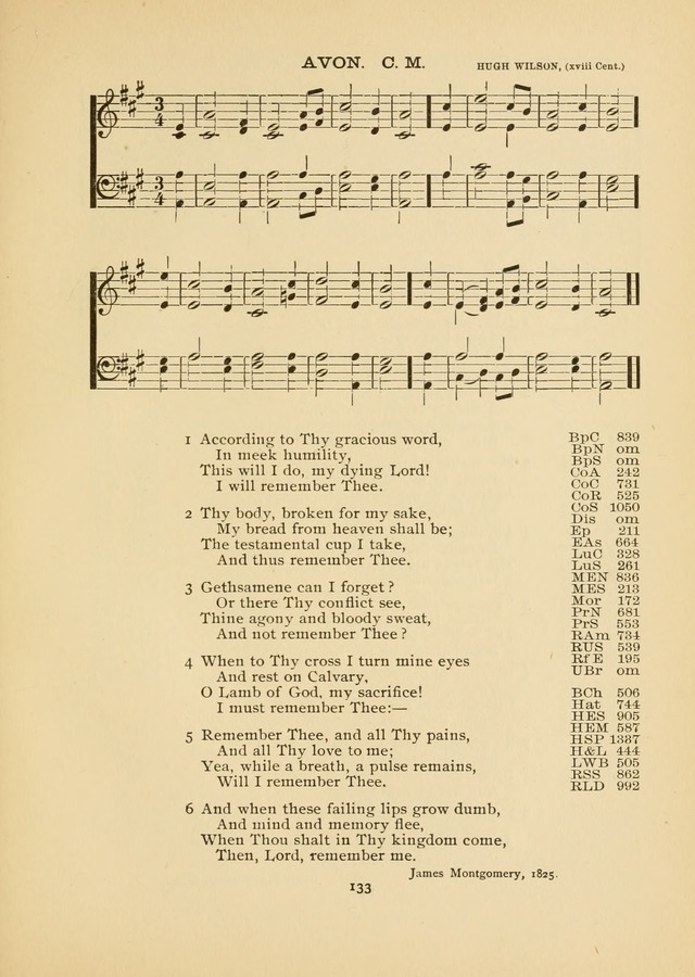 The National Hymn Book of the American Churches: comprising the hymns which are common to the hymnaries of the Baptists, Congregationalists, Episcopalians, Lutherans, Methodists, Presbyterians... page 133