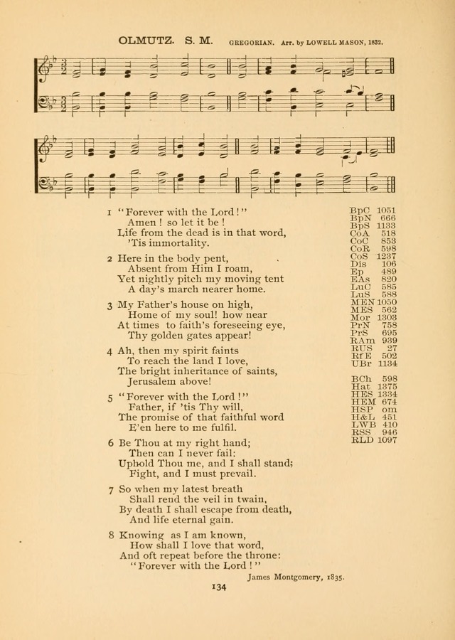 The National Hymn Book of the American Churches: comprising the hymns which are common to the hymnaries of the Baptists, Congregationalists, Episcopalians, Lutherans, Methodists, Presbyterians... page 134