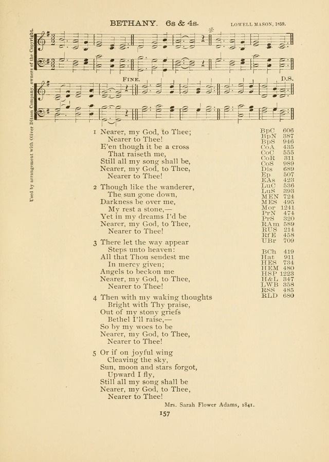 The National Hymn Book of the American Churches: comprising the hymns which are common to the hymnaries of the Baptists, Congregationalists, Episcopalians, Lutherans, Methodists, Presbyterians... page 157