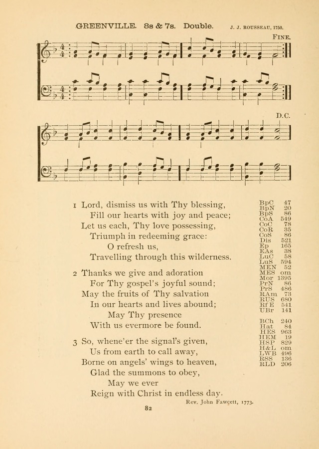 The National Hymn Book of the American Churches: comprising the hymns which are common to the hymnaries of the Baptists, Congregationalists, Episcopalians, Lutherans, Methodists, Presbyterians... page 82