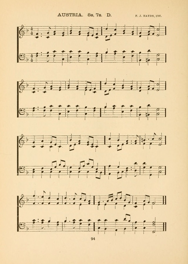 The National Hymn Book of the American Churches: comprising the hymns which are common to the hymnaries of the Baptists, Congregationalists, Episcopalians, Lutherans, Methodists, Presbyterians... page 94