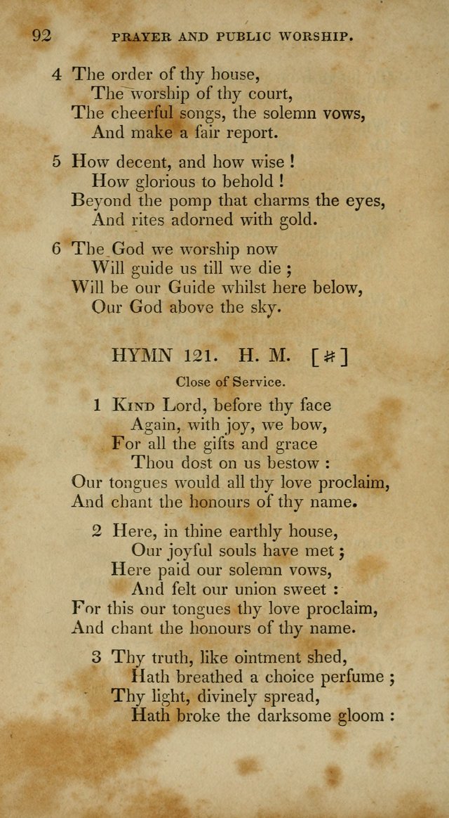 The New Hymn Book, Designed for Universalist Societies: compiled from approved authors, with variations and additions. Second Ed. page 103