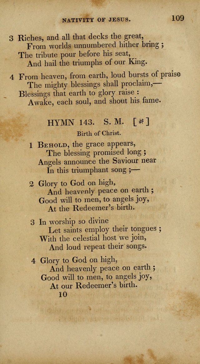 The New Hymn Book, Designed for Universalist Societies: compiled from approved authors, with variations and additions. Second Ed. page 120