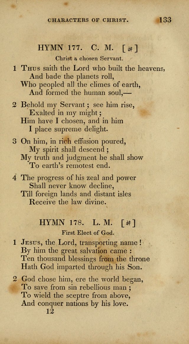 The New Hymn Book, Designed for Universalist Societies: compiled from approved authors, with variations and additions. Second Ed. page 144