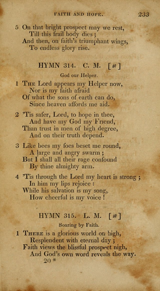 The New Hymn Book, Designed for Universalist Societies: compiled from approved authors, with variations and additions. Second Ed. page 244