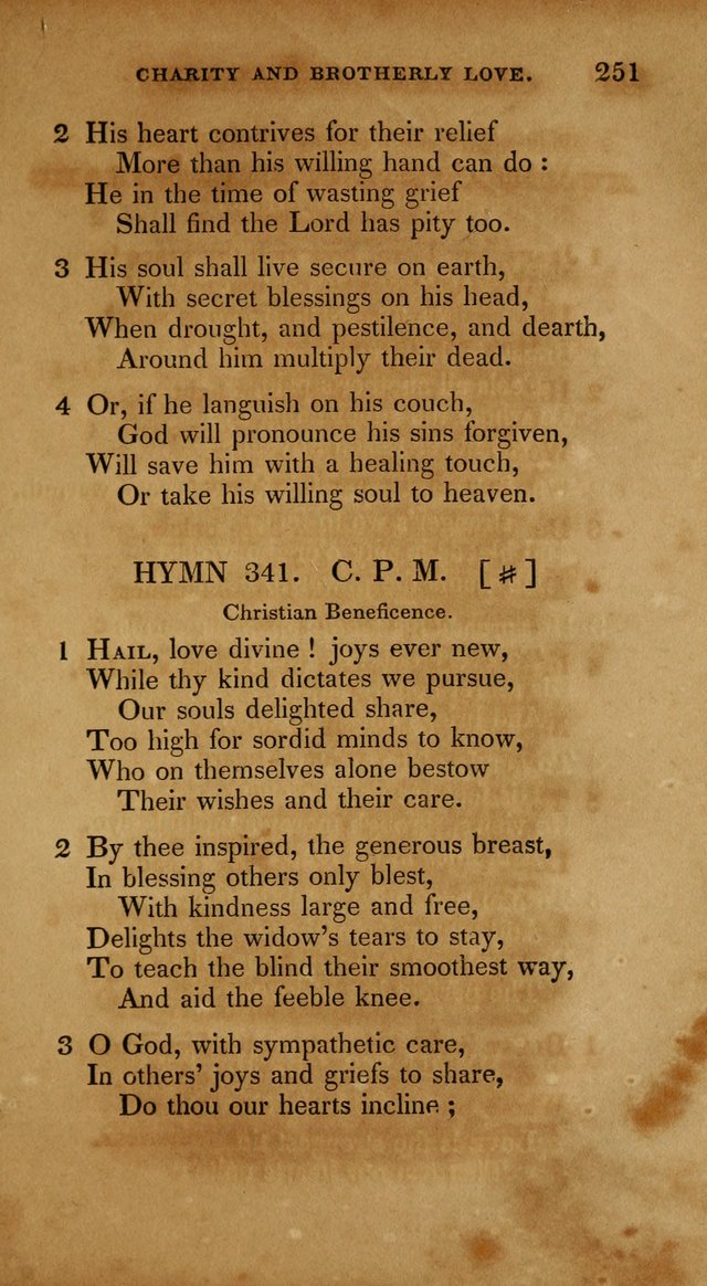 The New Hymn Book, Designed for Universalist Societies: compiled from approved authors, with variations and additions. Second Ed. page 262