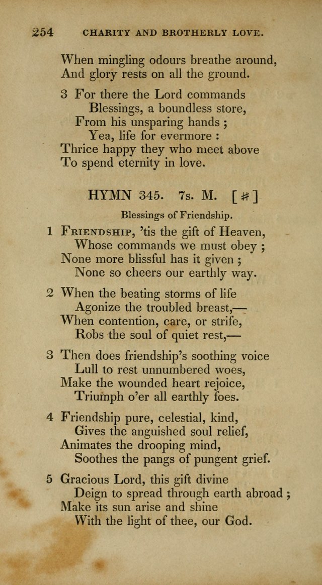 The New Hymn Book, Designed for Universalist Societies: compiled from approved authors, with variations and additions. Second Ed. page 265