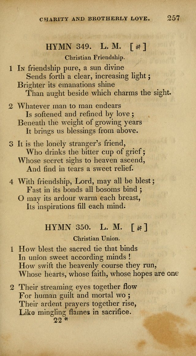 The New Hymn Book, Designed for Universalist Societies: compiled from approved authors, with variations and additions. Second Ed. page 268