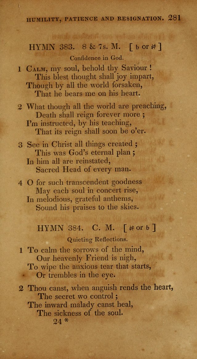 The New Hymn Book, Designed for Universalist Societies: compiled from approved authors, with variations and additions. Second Ed. page 292