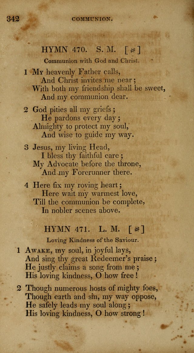 The New Hymn Book, Designed for Universalist Societies: compiled from approved authors, with variations and additions. Second Ed. page 353