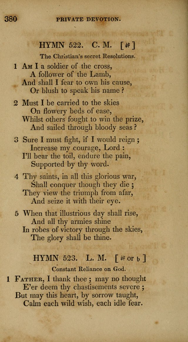 The New Hymn Book, Designed for Universalist Societies: compiled from approved authors, with variations and additions. Second Ed. page 391