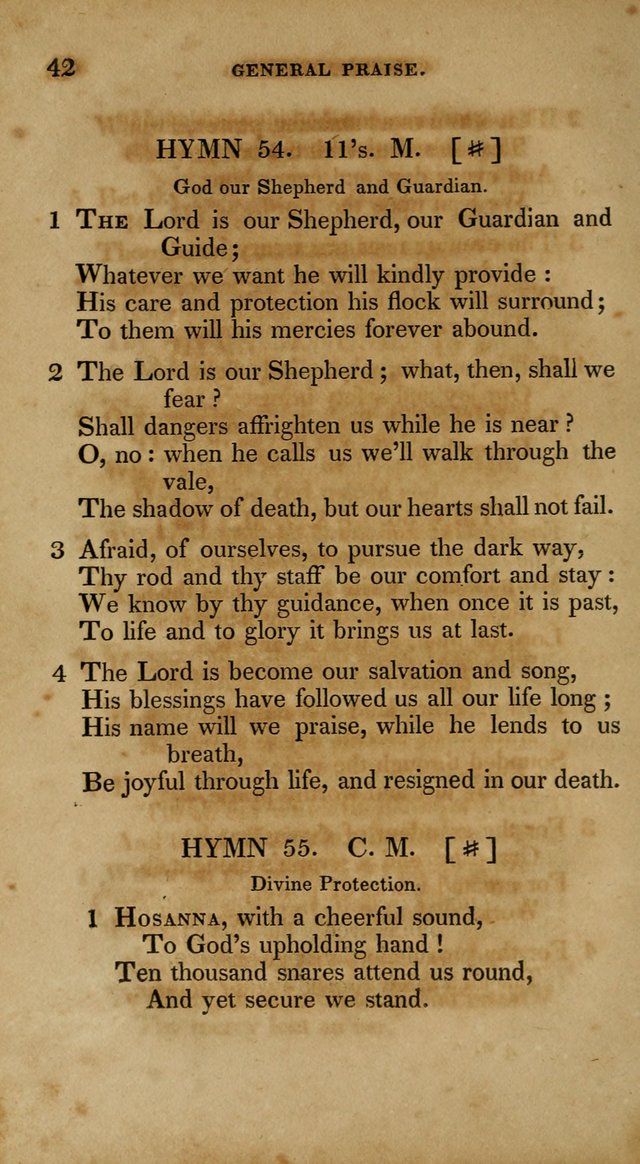 The New Hymn Book, Designed for Universalist Societies: compiled from approved authors, with variations and additions. Second Ed. page 53
