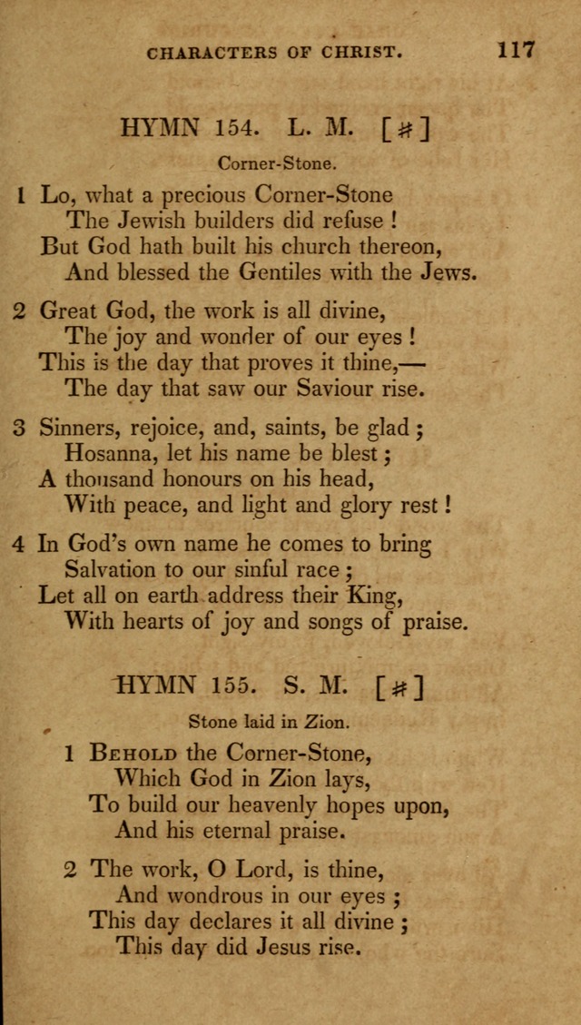 The New Hymn Book, Designed for Universalist Societies: compiled from approved authors, with variations and additions (9th ed.) page 117