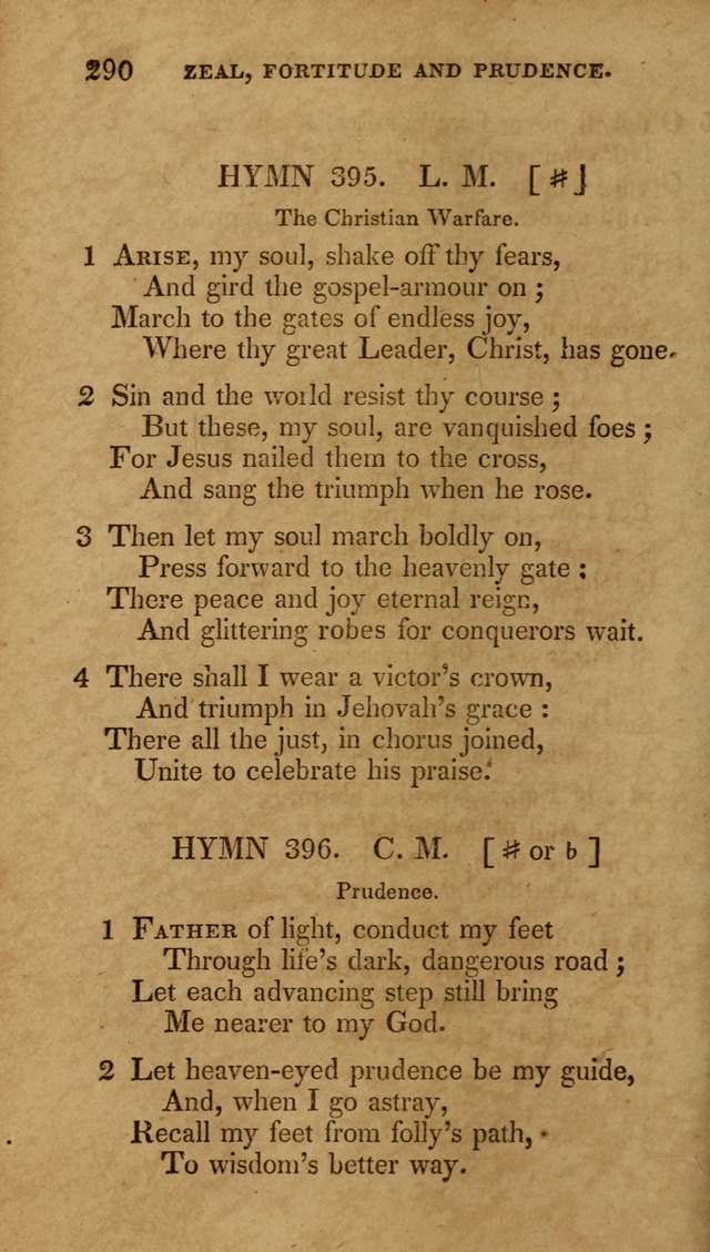 The New Hymn Book, Designed for Universalist Societies: compiled from approved authors, with variations and additions (9th ed.) page 292