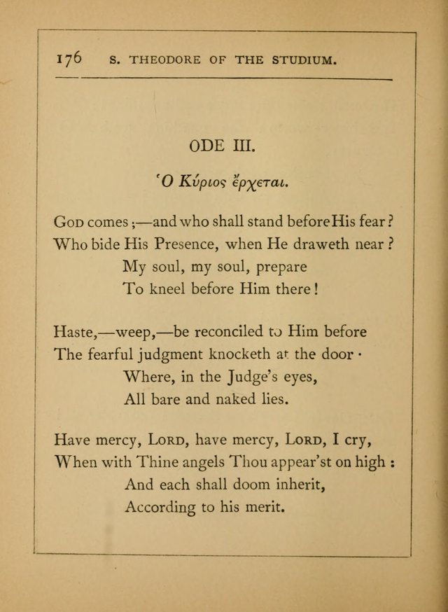 Hymns of the Eastern Church (5th ed.) page 176