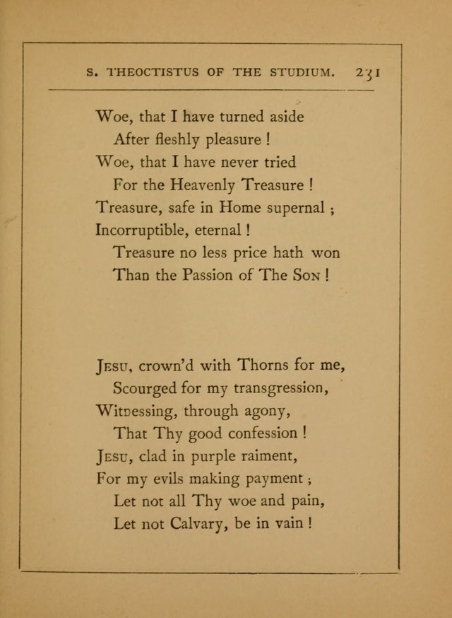 Hymns of the Eastern Church (5th ed.) page 231