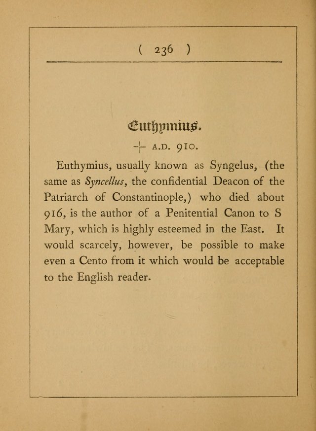 Hymns of the Eastern Church (5th ed.) page 236