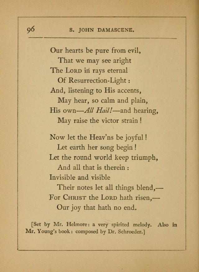 Hymns of the Eastern Church (5th ed.) page 96