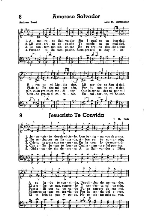 El Nuevo Himnario Popular (Edicion Revisada y Corregida) page 9