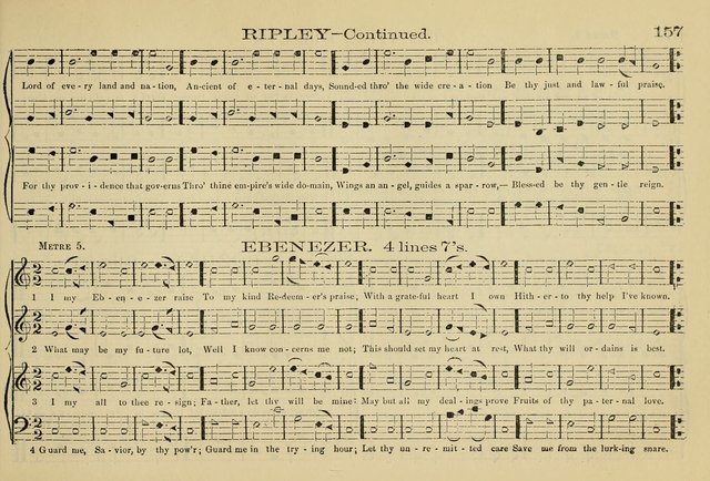 The New Harmonia Sacra: a compilation of genuine church music comprising a great variety of metres, harmonized for four voices (Eighteenth Edition) page 118
