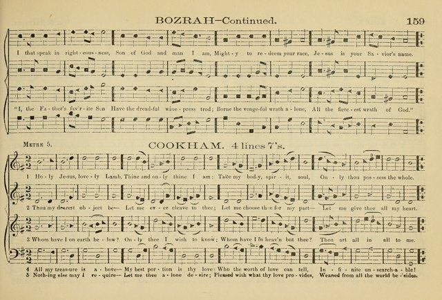 The New Harmonia Sacra: a compilation of genuine church music comprising a great variety of metres, harmonized for four voices (Eighteenth Edition) page 120