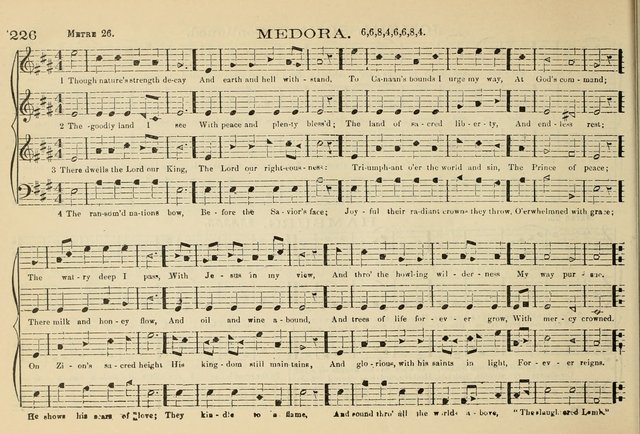 The New Harmonia Sacra: a compilation of genuine church music comprising a great variety of metres, harmonized for four voices (Eighteenth Edition) page 187