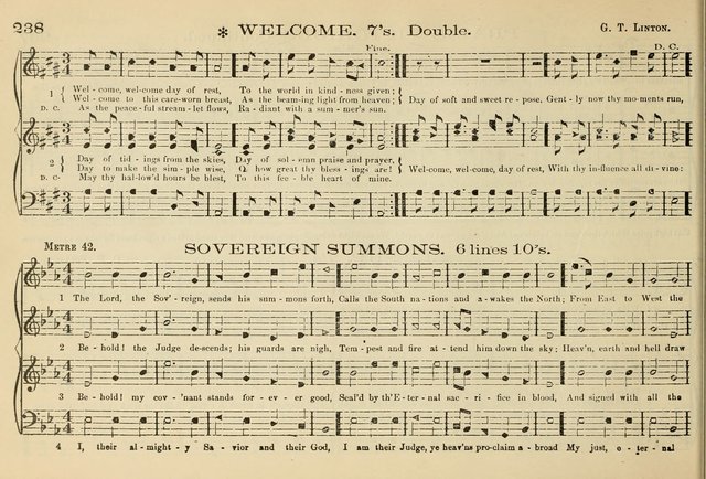 The New Harmonia Sacra: a compilation of genuine church music comprising a great variety of metres, harmonized for four voices (Eighteenth Edition) page 199