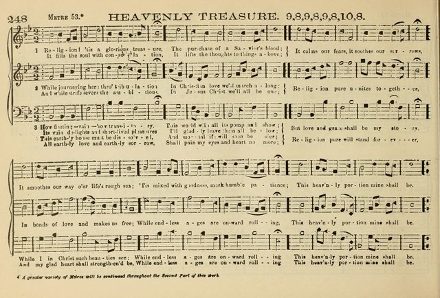 The New Harmonia Sacra: a compilation of genuine church music comprising a great variety of metres, harmonized for four voices (Eighteenth Edition) page 209