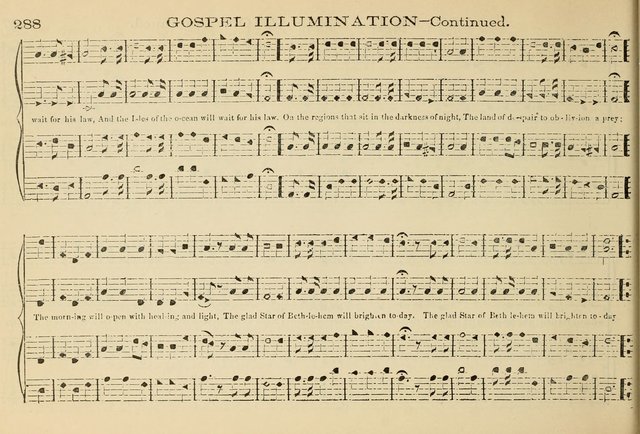 The New Harmonia Sacra: a compilation of genuine church music comprising a great variety of metres, harmonized for four voices (Eighteenth Edition) page 249
