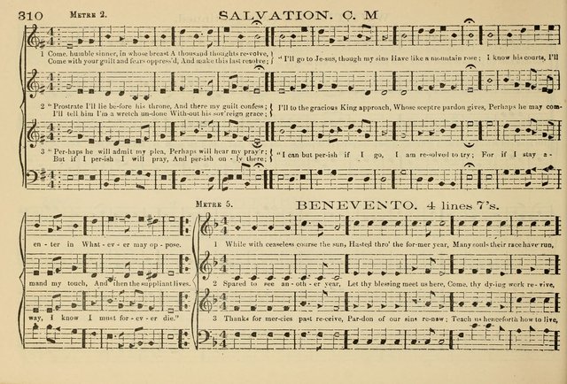 The New Harmonia Sacra: a compilation of genuine church music comprising a great variety of metres, harmonized for four voices (Eighteenth Edition) page 271