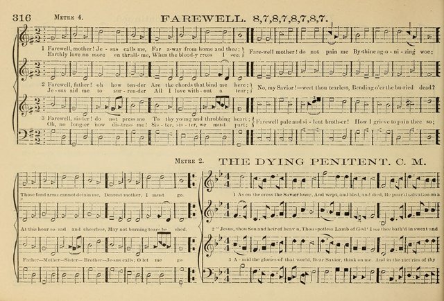 The New Harmonia Sacra: a compilation of genuine church music comprising a great variety of metres, harmonized for four voices (Eighteenth Edition) page 277