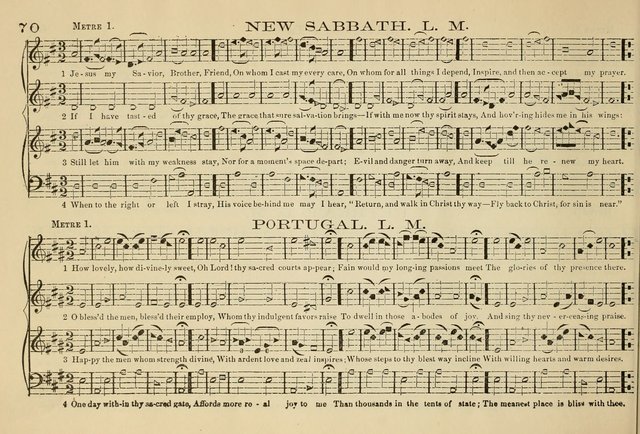 The New Harmonia Sacra: a compilation of genuine church music comprising a great variety of metres, harmonized for four voices (Eighteenth Edition) page 31
