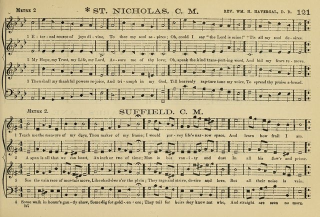 The New Harmonia Sacra: a compilation of genuine church music comprising a great variety of metres, harmonized for four voices (Eighteenth Edition) page 82