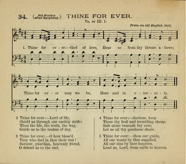A New Hymnal for Sunday Schools page 38