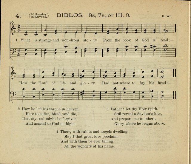 A New Hymnal for Sunday Schools page 4