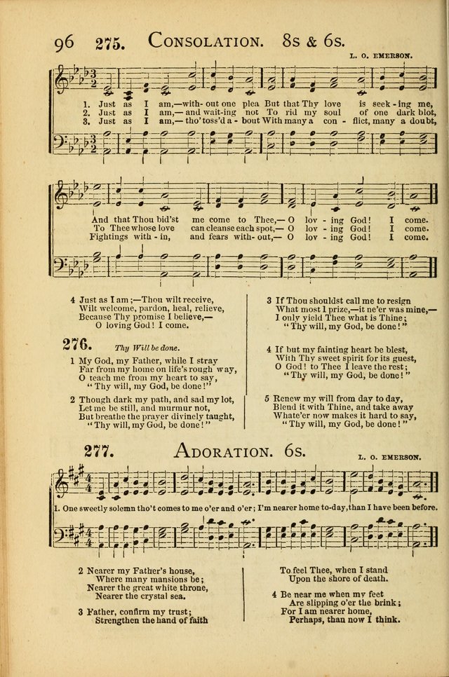 National Hymn and Tune Book: for congregations, schools and the home page 96