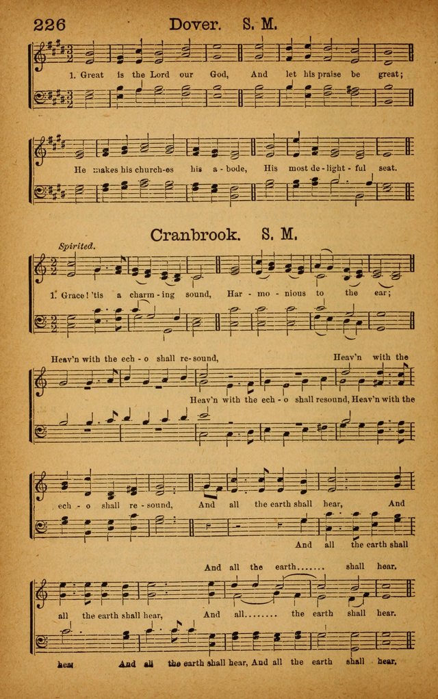 New Hymn and Tune Book: an Offering of Praise for the Use of the African M. E. Zion Church of America page 231