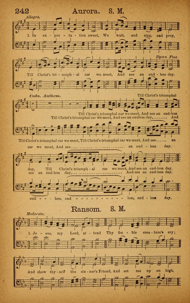 New Hymn and Tune Book: an Offering of Praise for the Use of the African M. E. Zion Church of America page 247