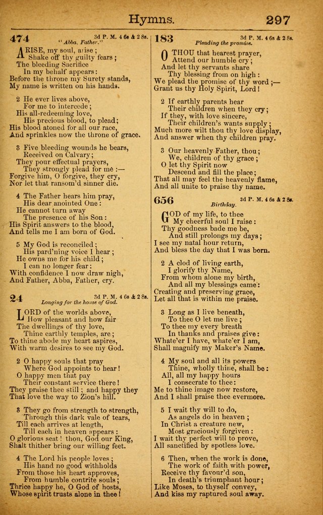 New Hymn and Tune Book: an Offering of Praise for the Use of the African M. E. Zion Church of America page 302