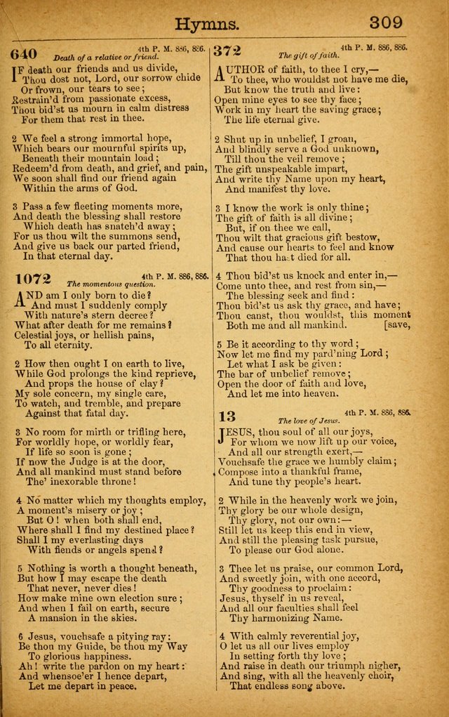 New Hymn and Tune Book: an Offering of Praise for the Use of the African M. E. Zion Church of America page 314