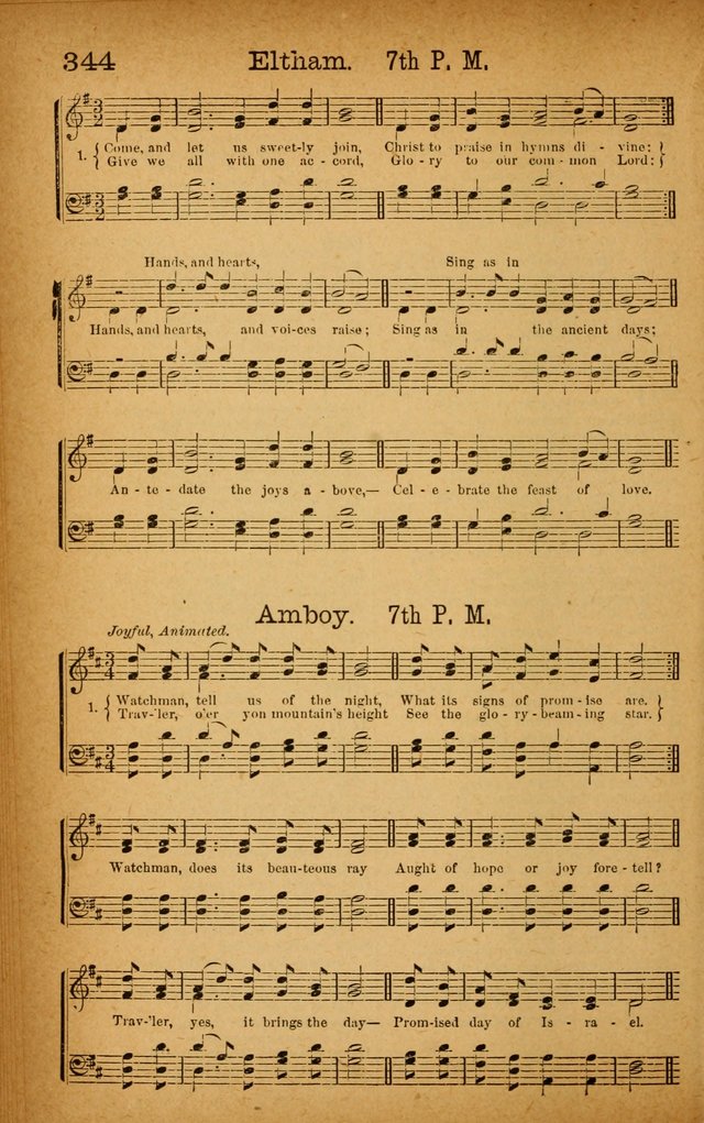 New Hymn and Tune Book: an Offering of Praise for the Use of the African M. E. Zion Church of America page 349
