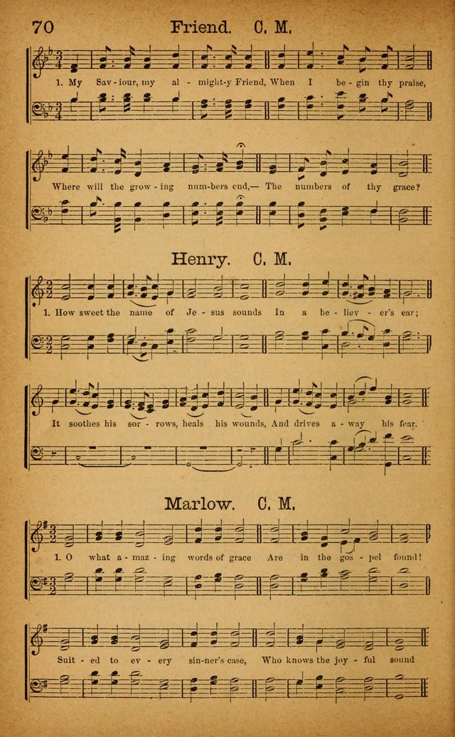New Hymn and Tune Book: an Offering of Praise for the Use of the African M. E. Zion Church of America page 75